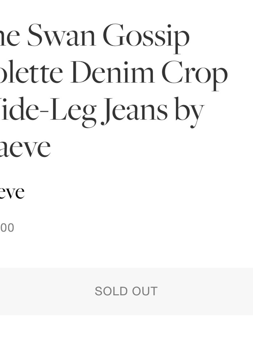 Anthropologie Maeve Colette Swan Gossip artist limited edition 34 jeans - Picture 8 of 10